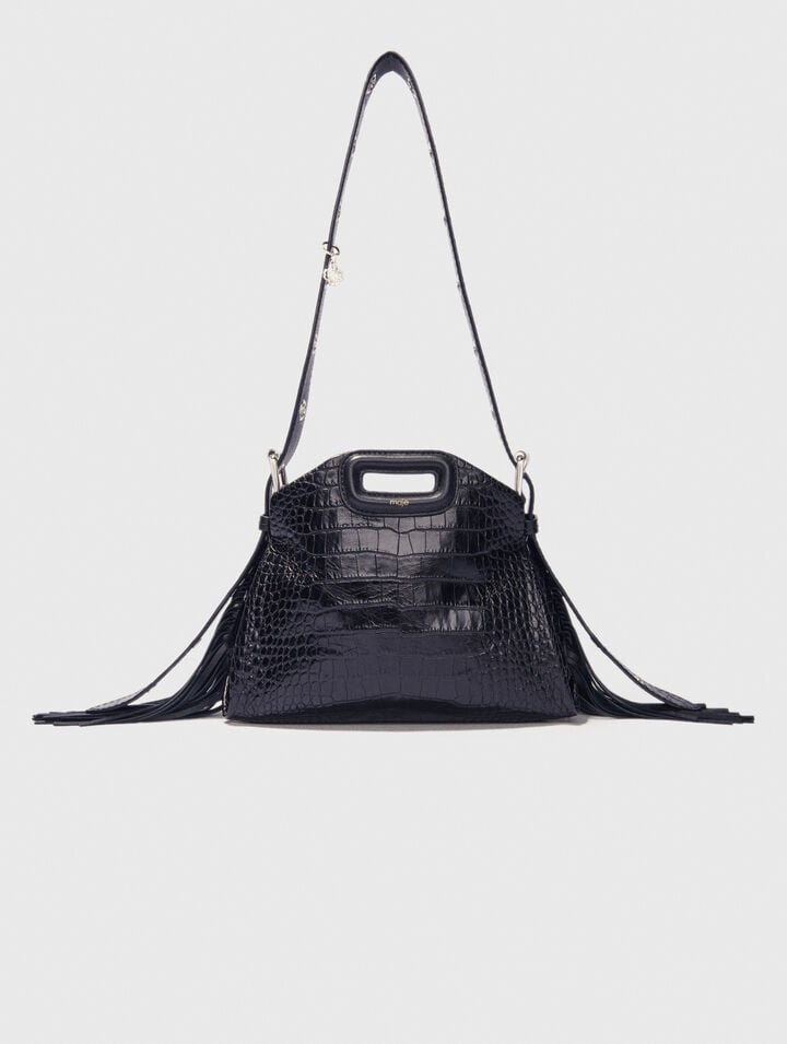 Borsa Miss M Mini in pelle goffrata