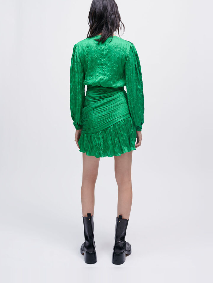 Abito bodycon in lamé