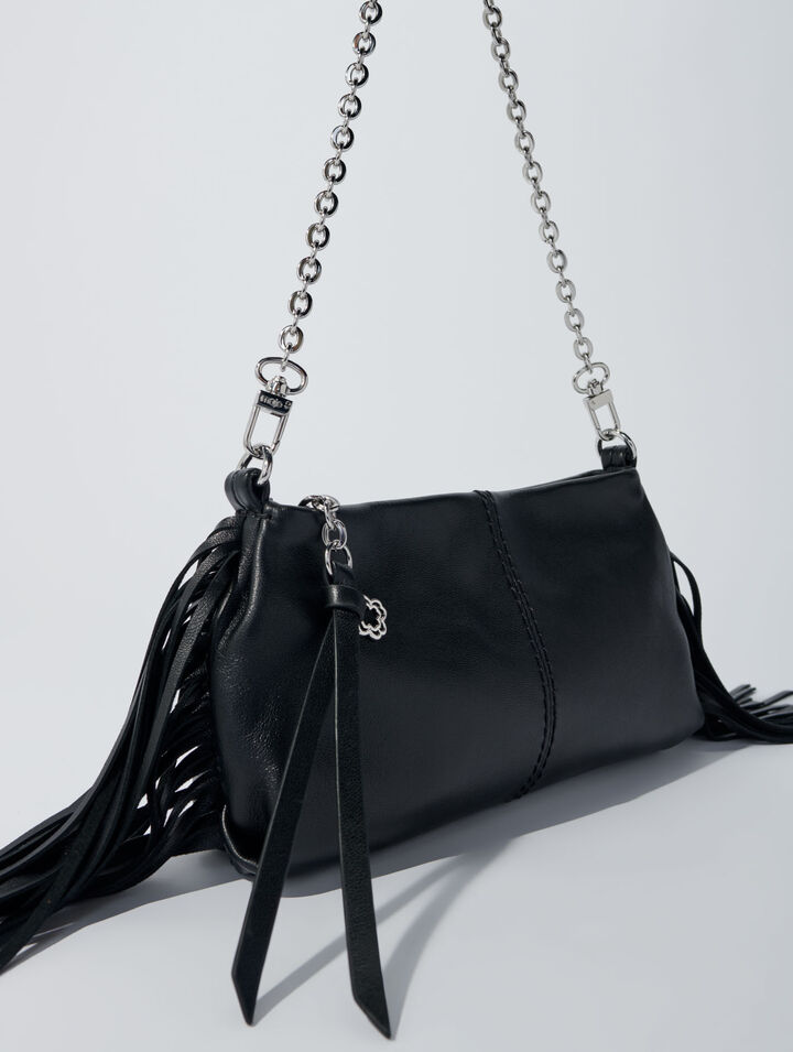 Pochette Miss M pouch pelle liscia