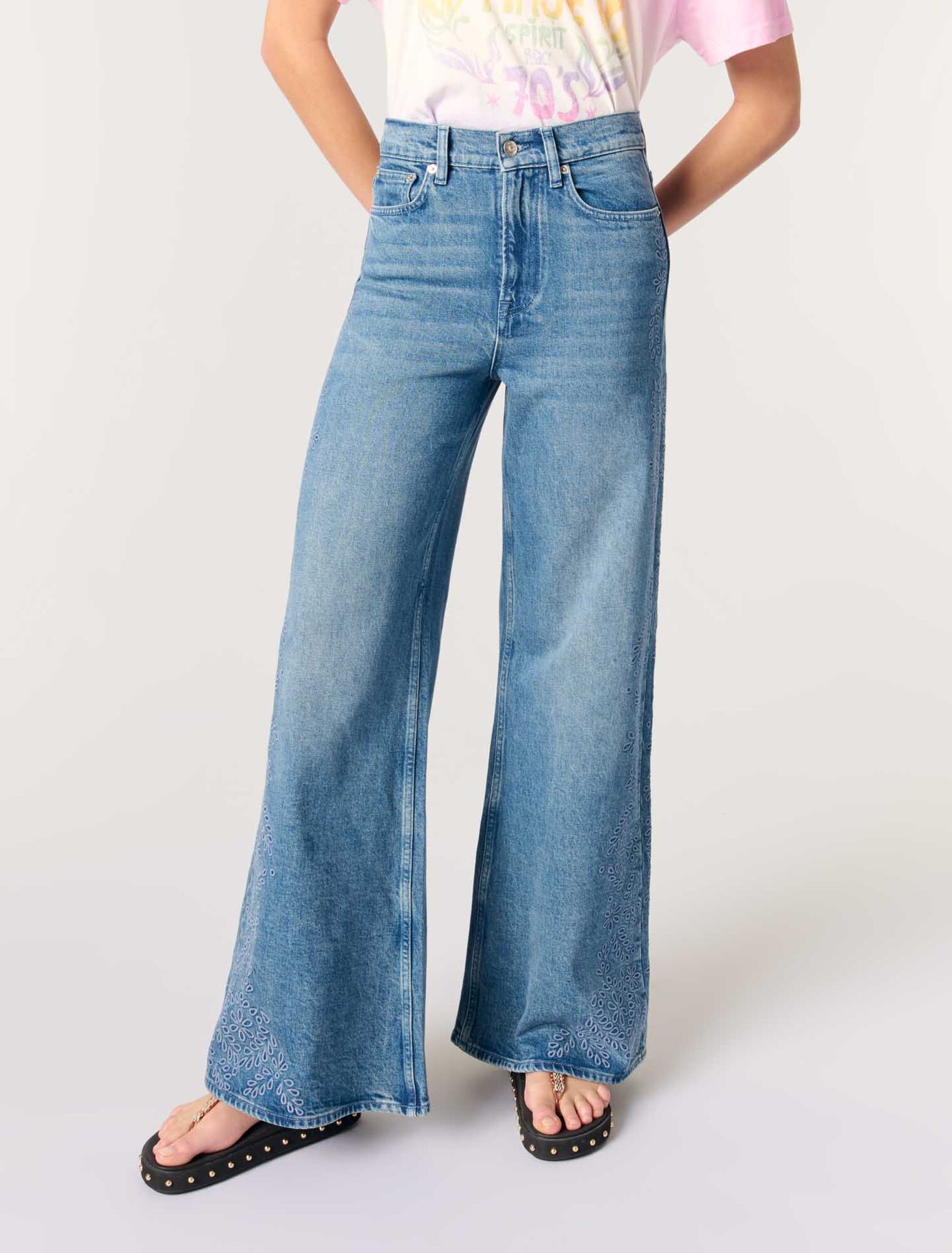 Jeans ricamati