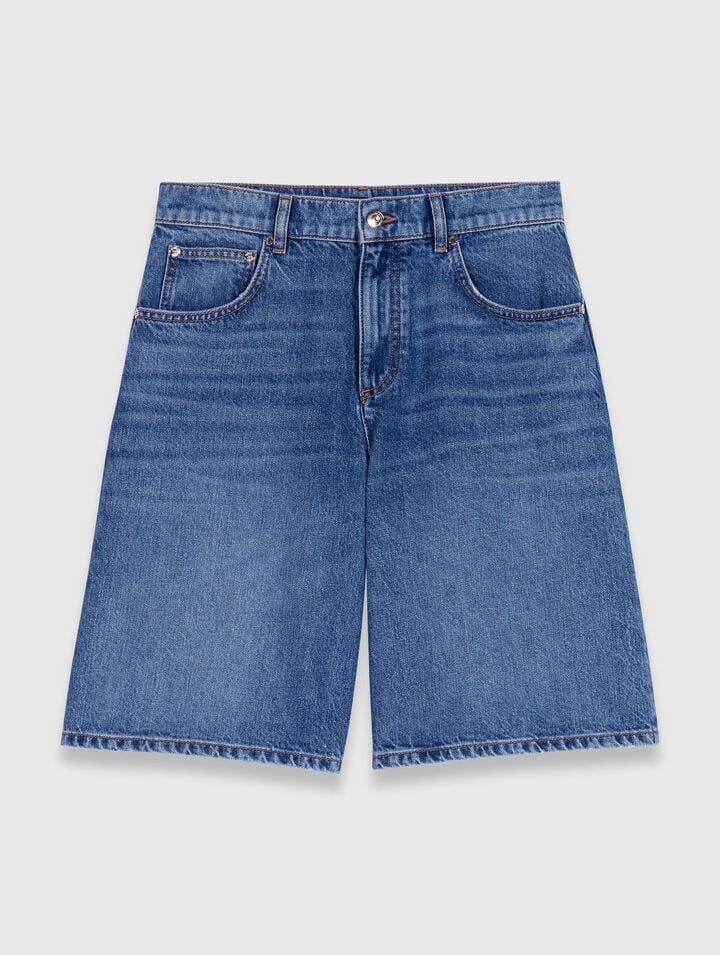 Bermuda in denim