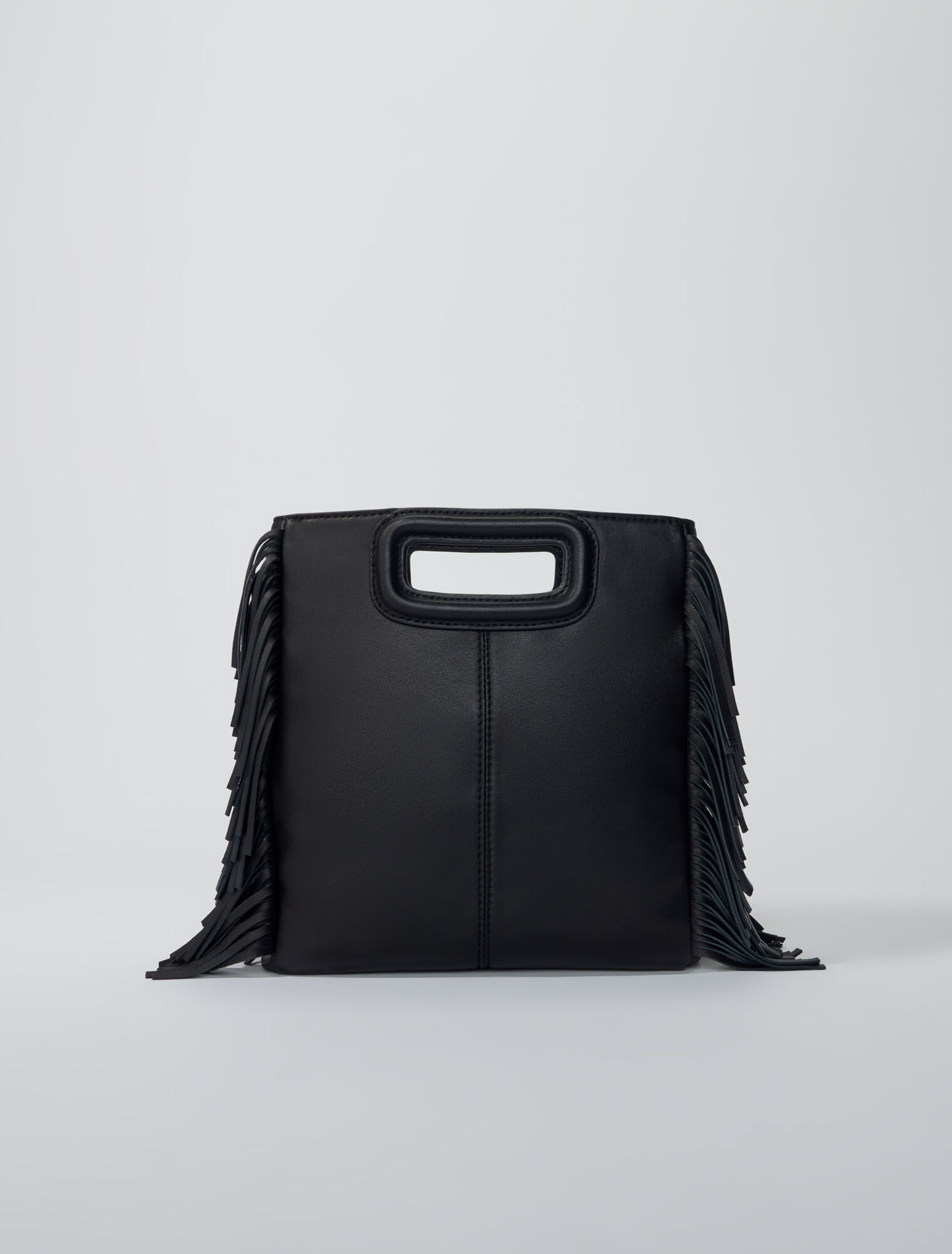 Borsa M pelle trapuntata borchiata