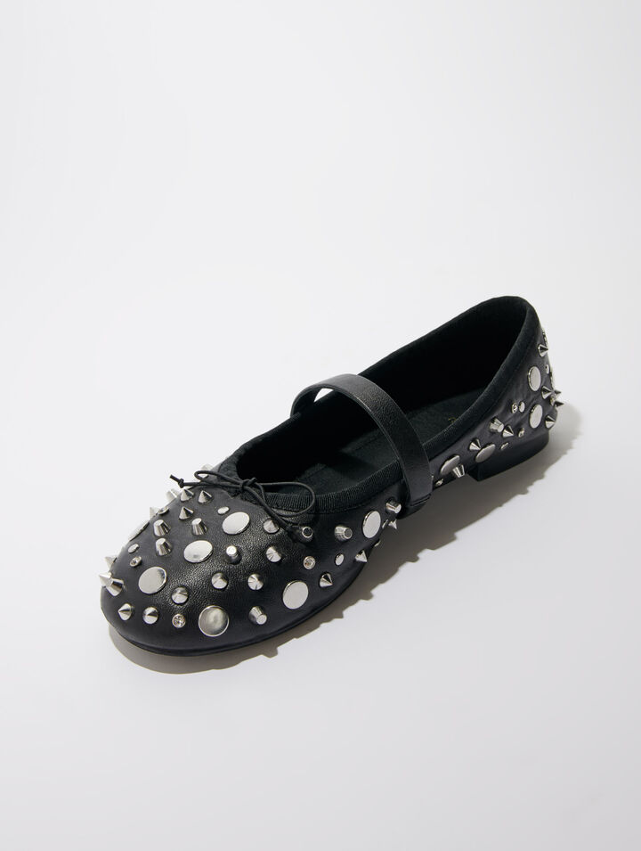 Ballerine borchiate