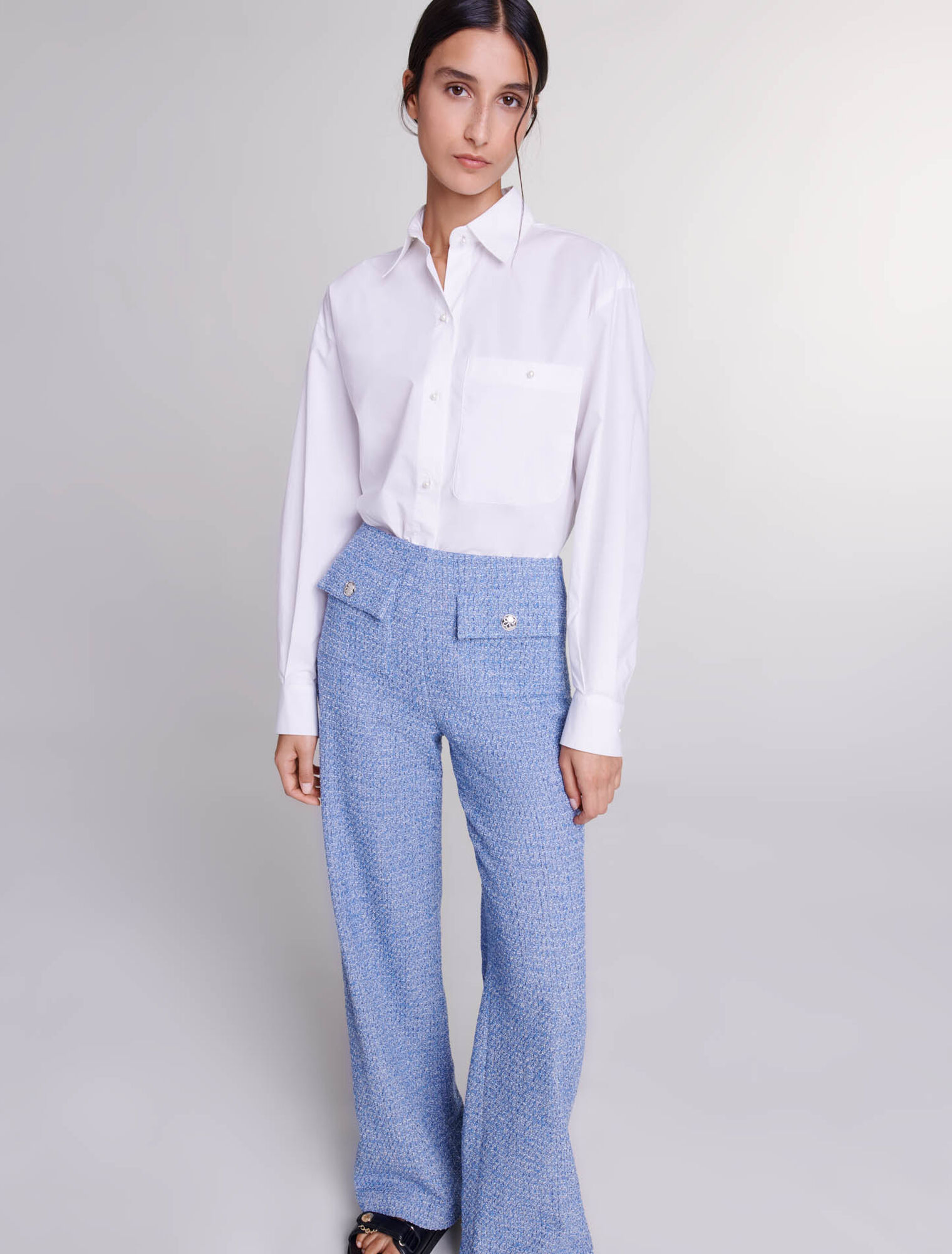 Pantaloni in tweed