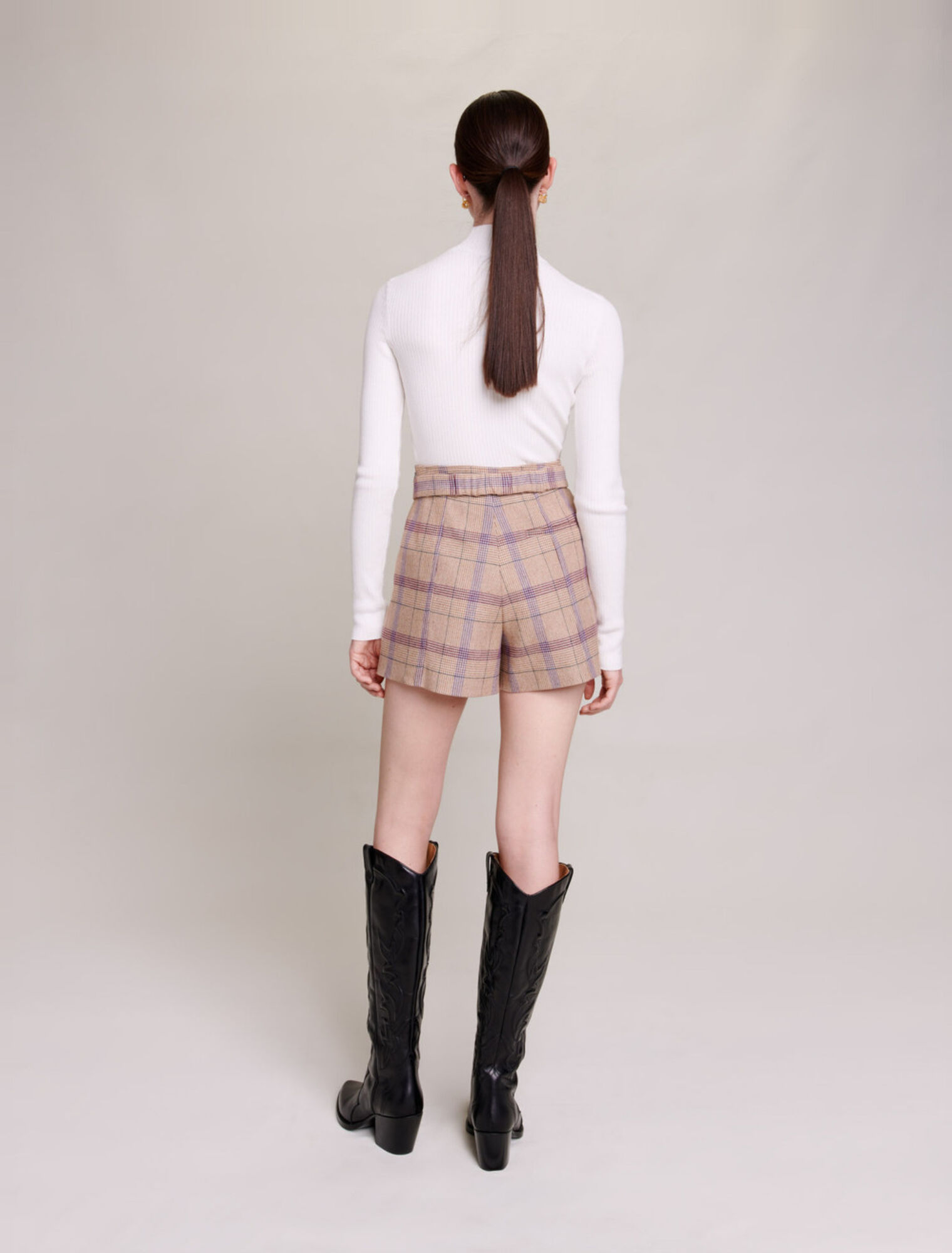 Pantaloncini strutturati