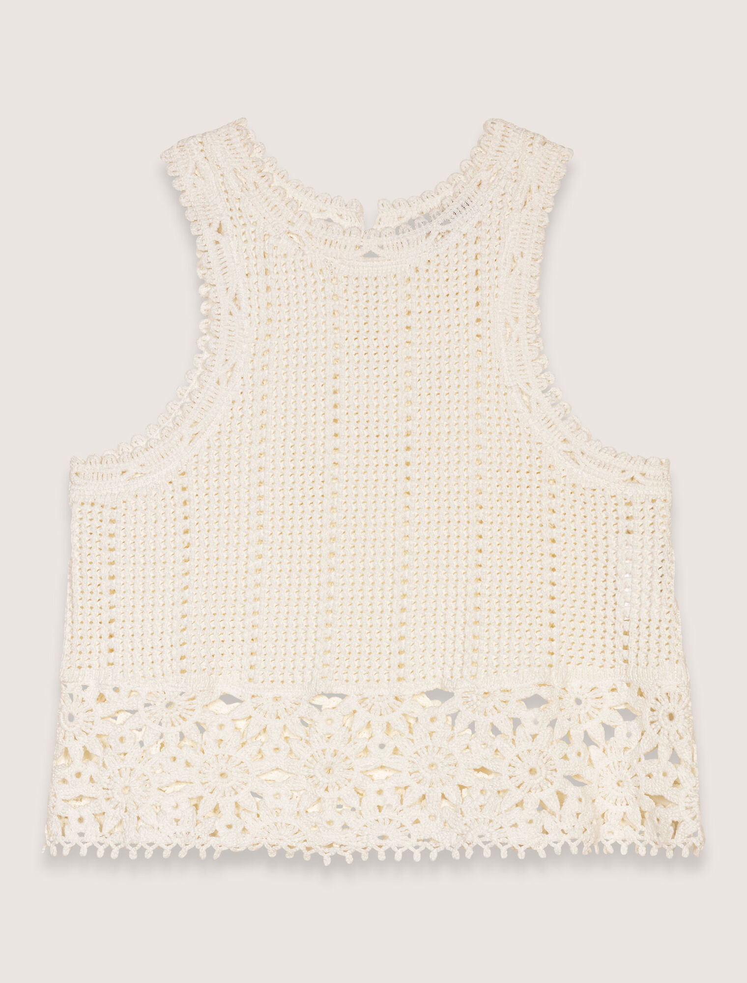 Canottiera in crochet