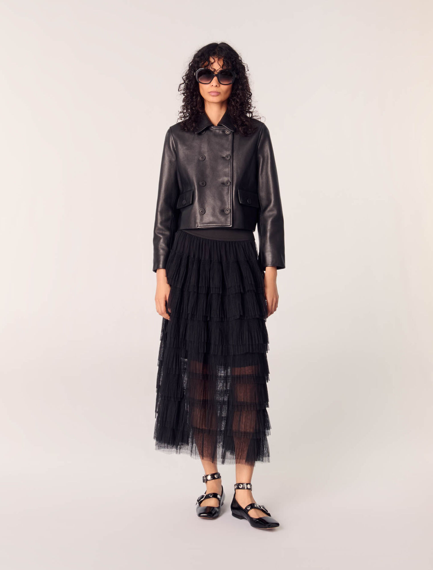 Gonna midi in tulle