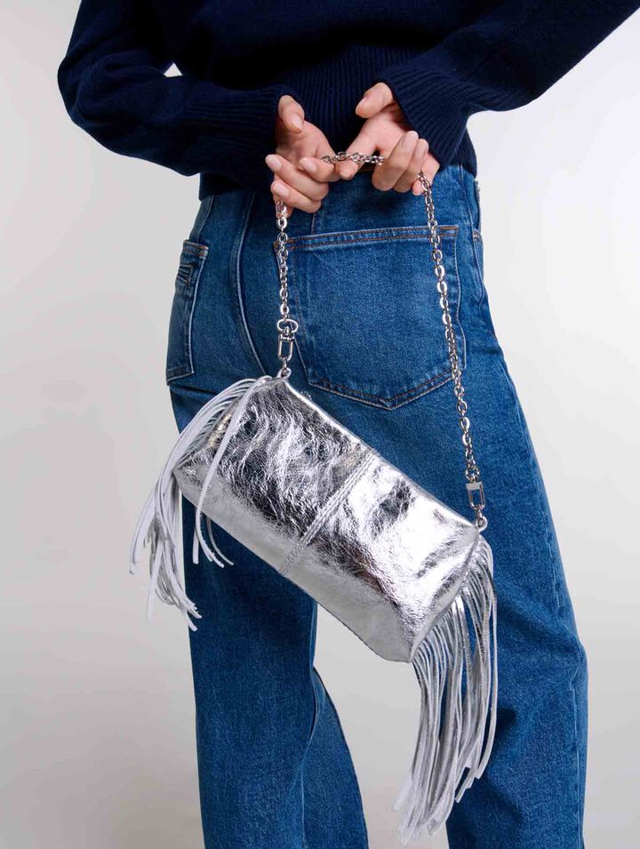 Pochette Miss M pouch in pelle