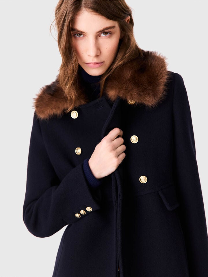 Cappotto in lana m&eacute;lange