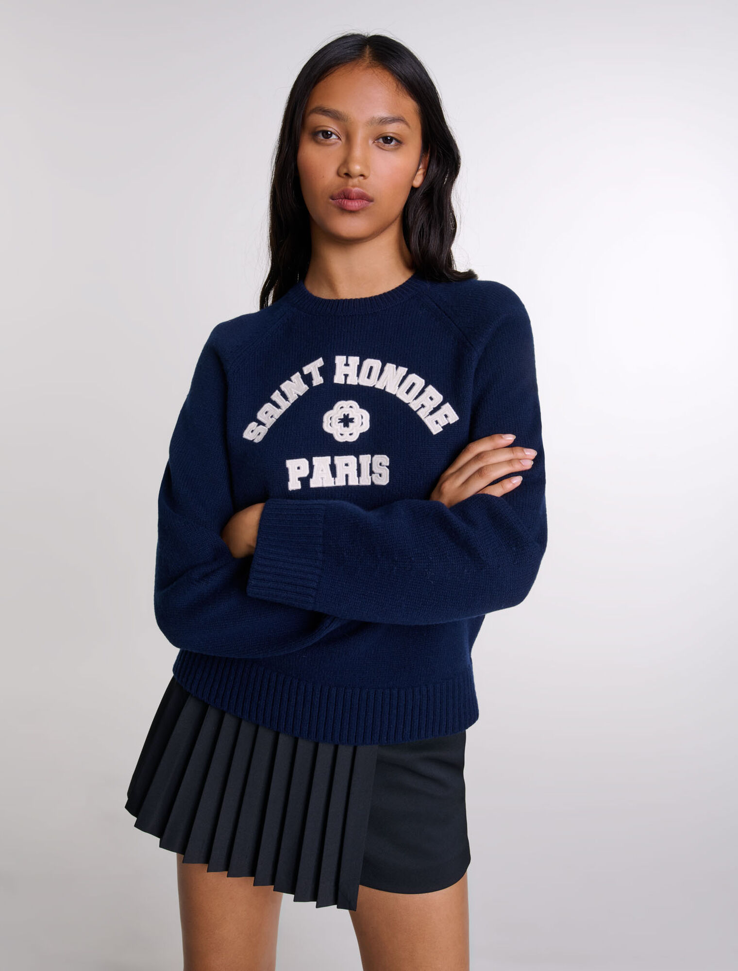 Maglione in misto lana