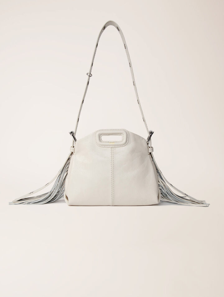Mini-bag Miss M in pelle craquelé
