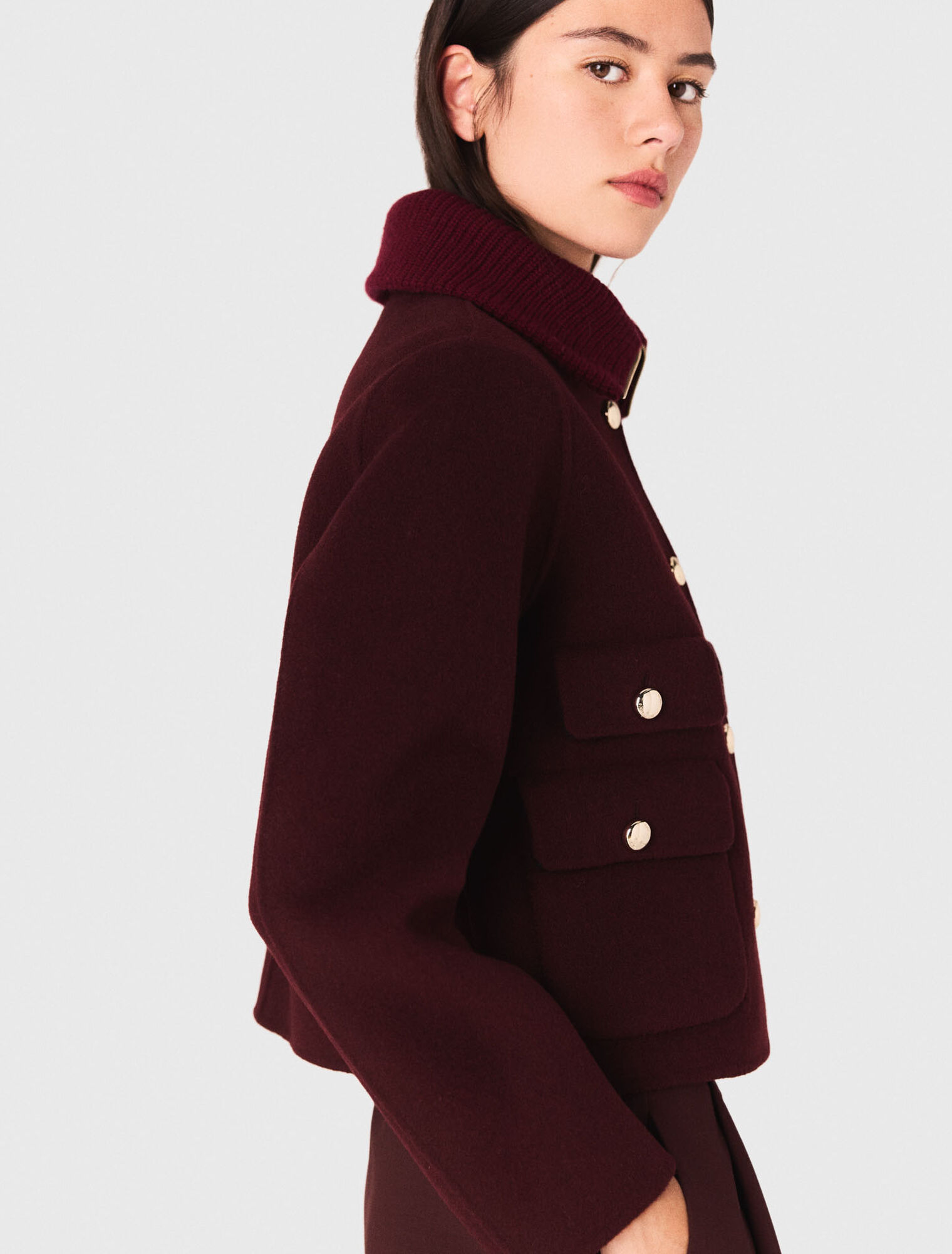 Giacca double face reversibile