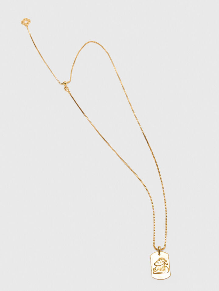Collana con segno zodiacale