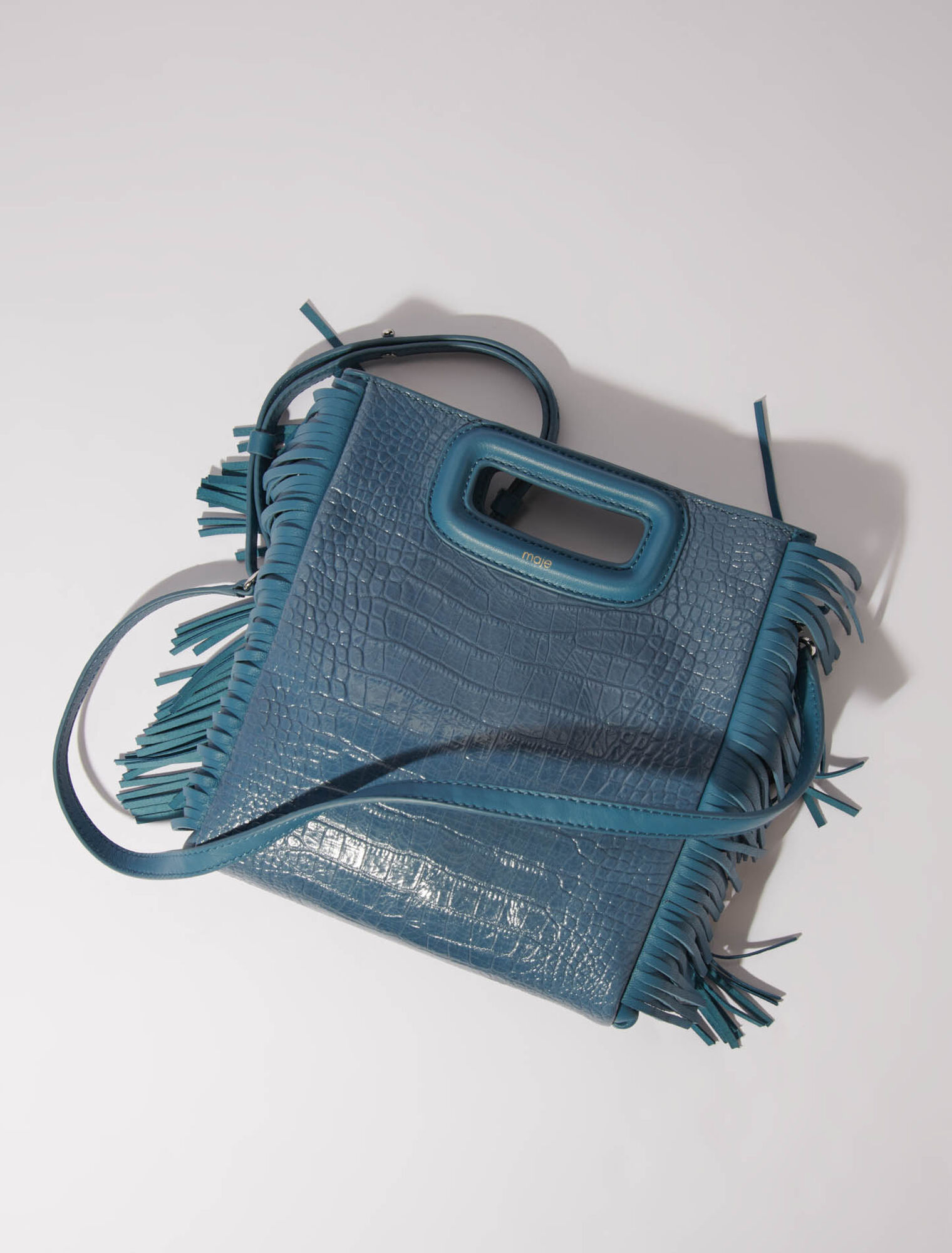 Borsa M in pelle coccodrillo