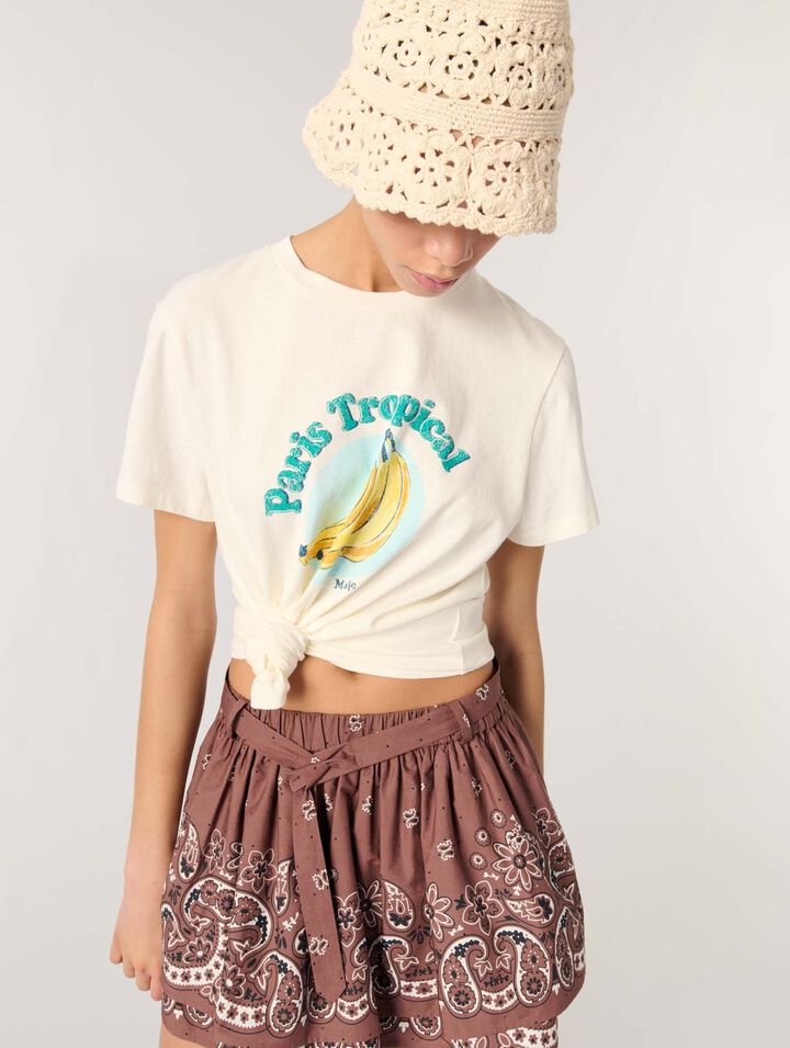 T-shirt con stampa