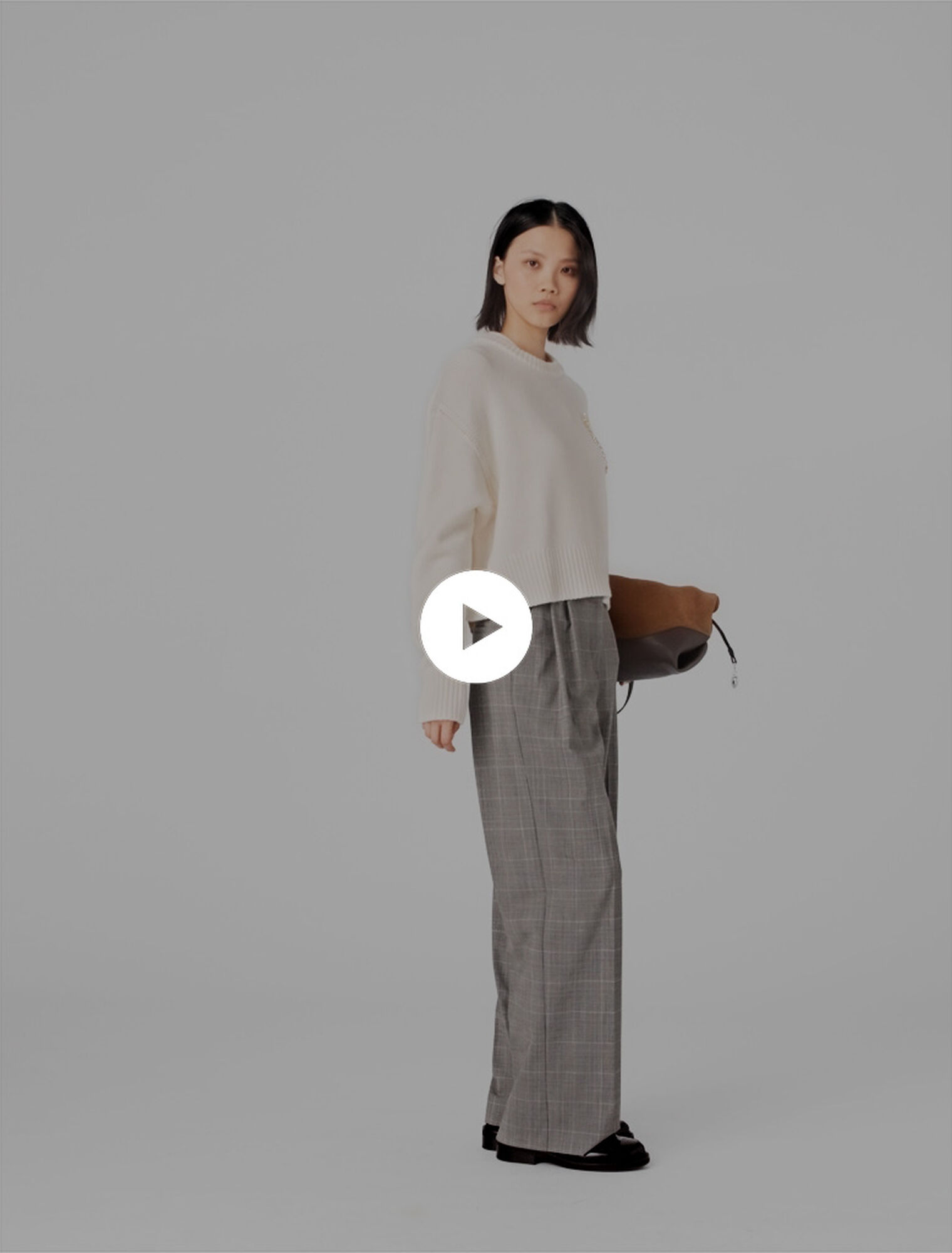 Pantaloni da tailleur a quadri