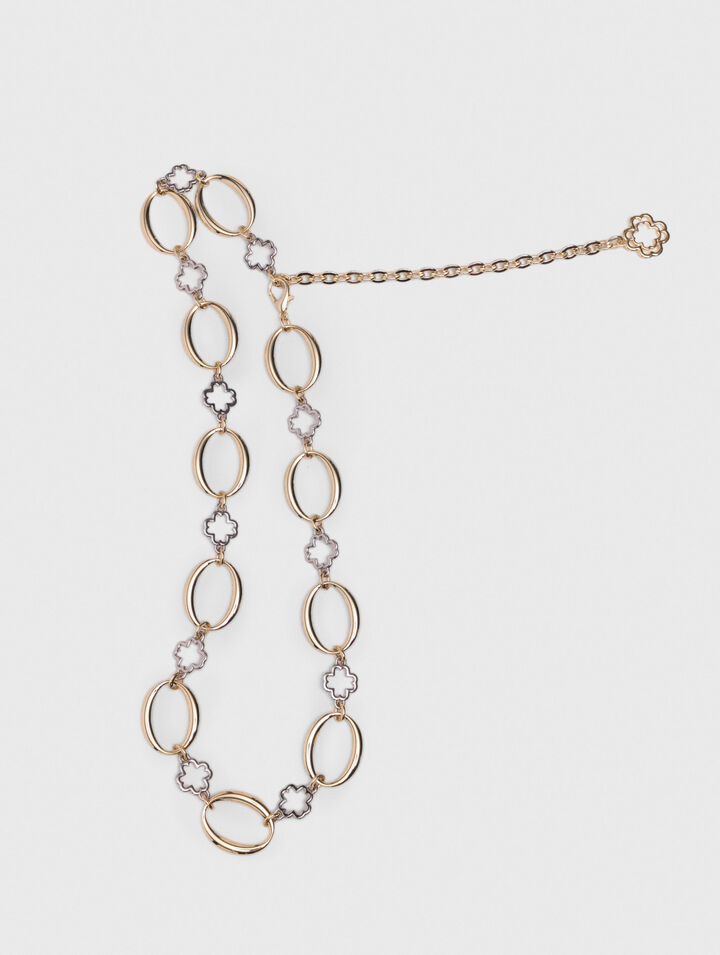 Cintura gioiello maglie Clover