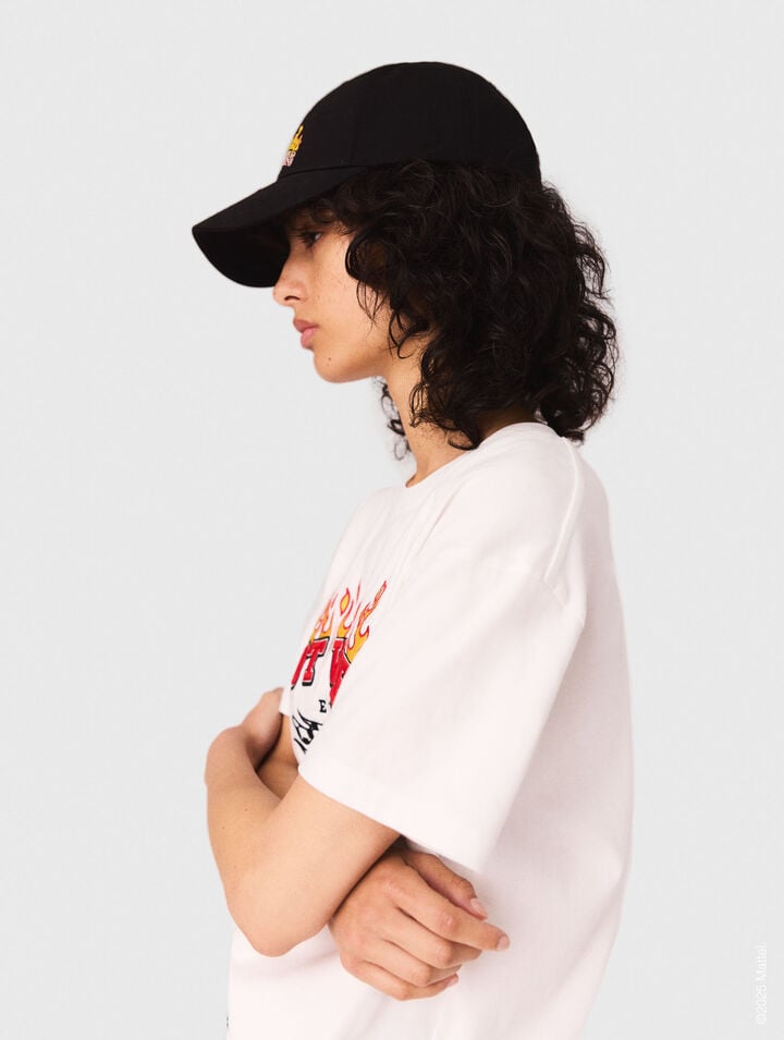 T-shirt con ricamo