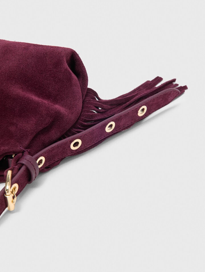Borsa Miss M micro in camoscio