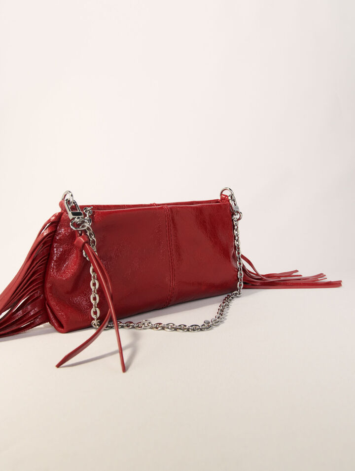 Pochette Miss M Pouch pelle vernice