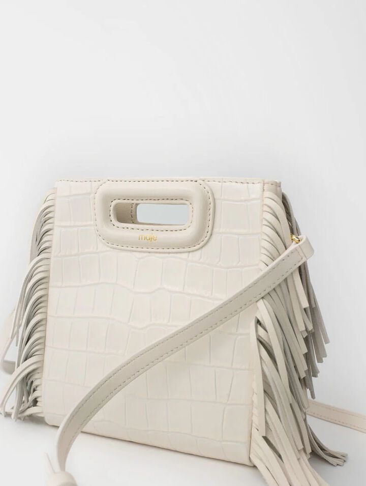 Borsa M Mini in pelle di coccodrillo