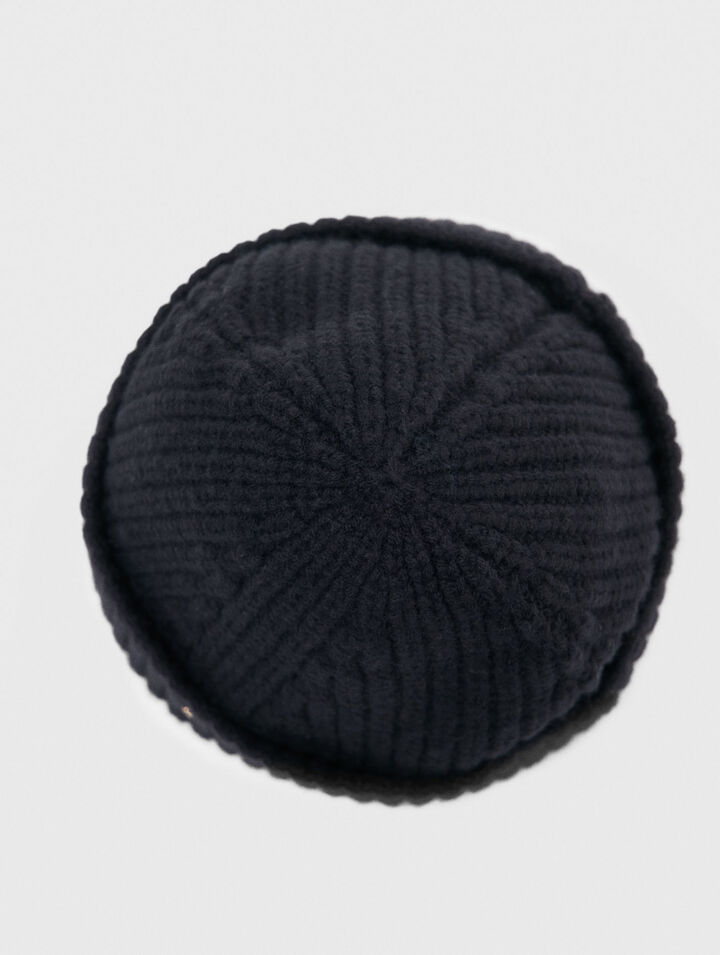Berretto in lana e cashmere