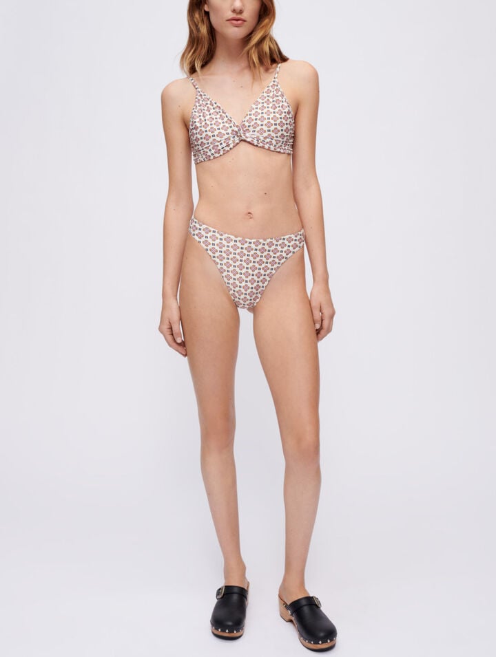 Costume da bagno a due pezzi stampato