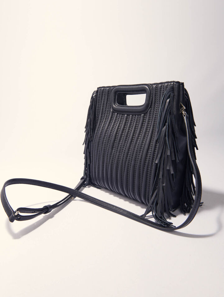 Borsa M pelle in pelle trapuntata