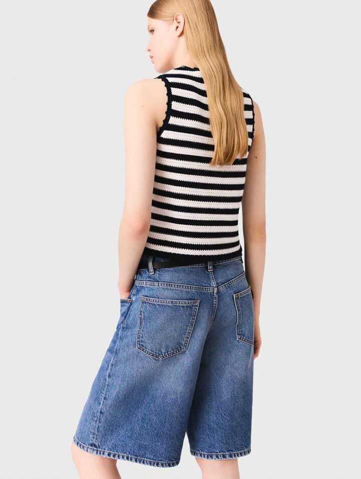 Bermuda in denim
