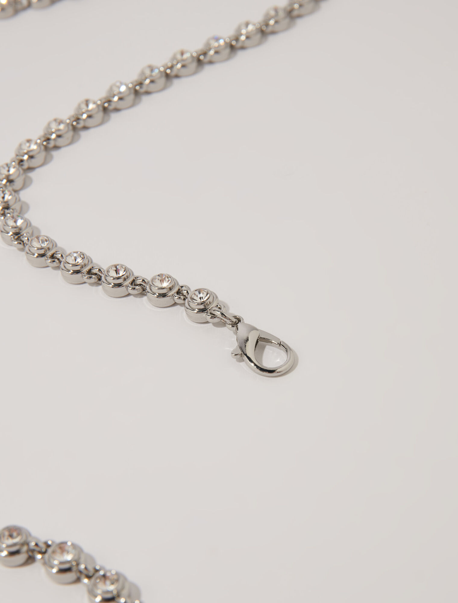 Cintura con catenina e strass