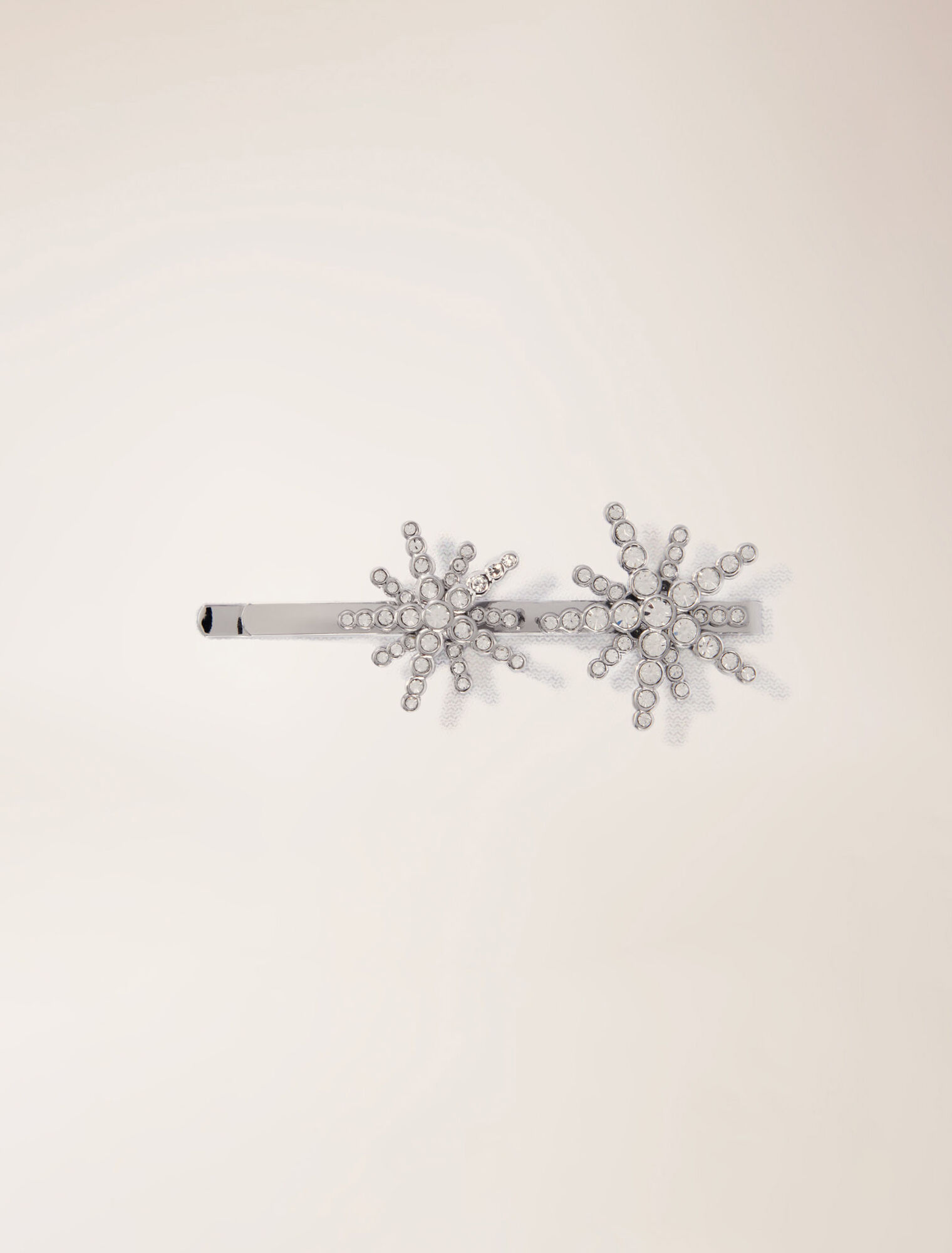 Fermaglio con stelle di strass
