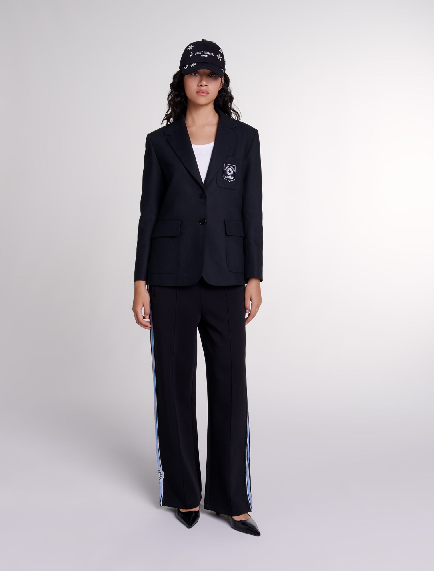 Giacca sartoriale con ricamo