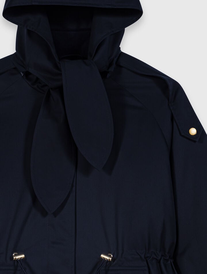 Parka midi trapuntato