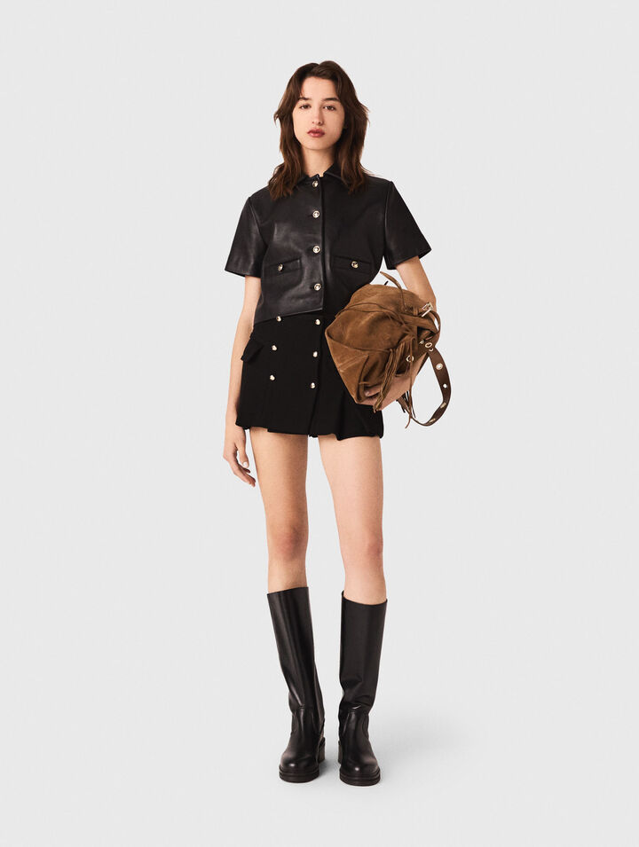 Minigonna tailleur
