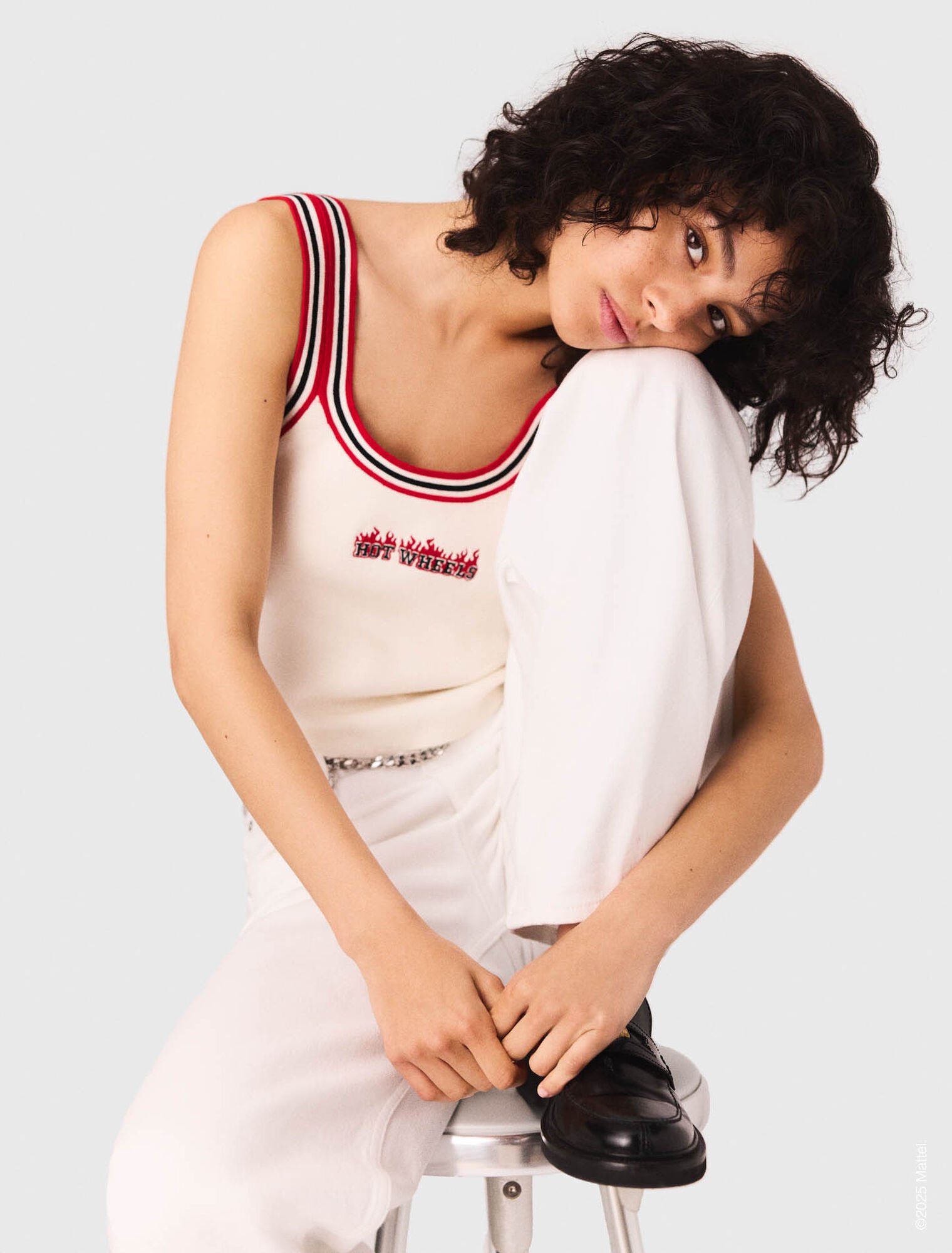 Top corto in maglia