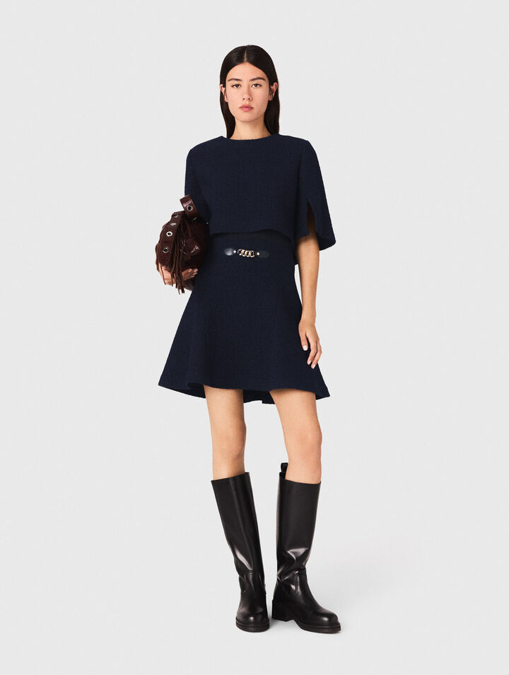 Abito 2 in 1 in tweed