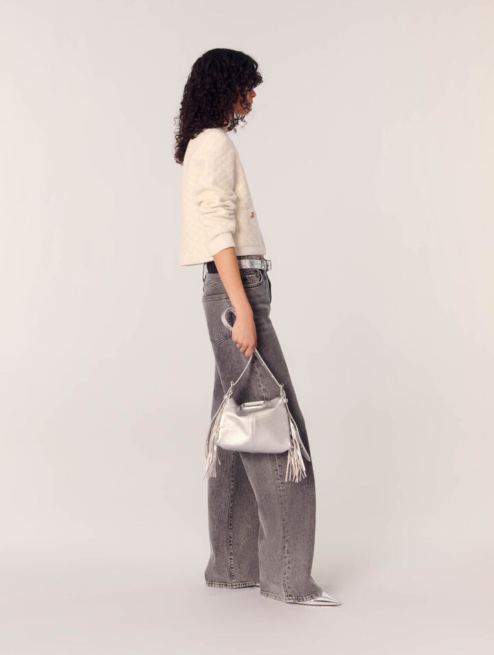 Borsa Miss M mini in pelle metal