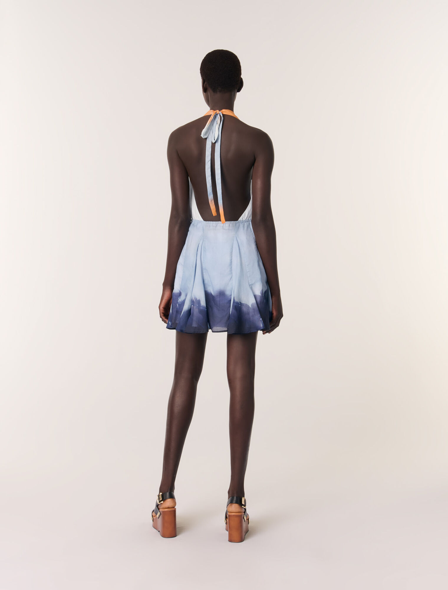 Abito corto tie & dye