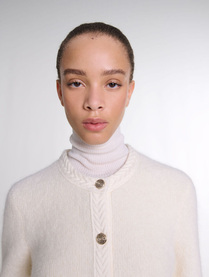 Cardigan in maglia
