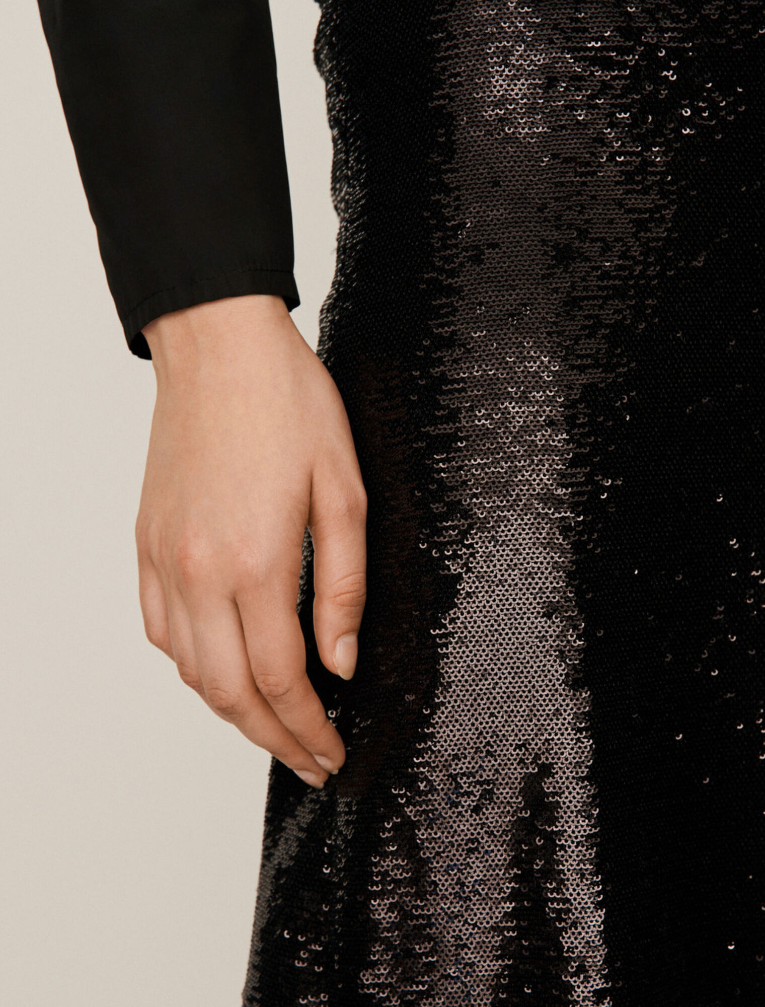 Pantaloni in paillettes