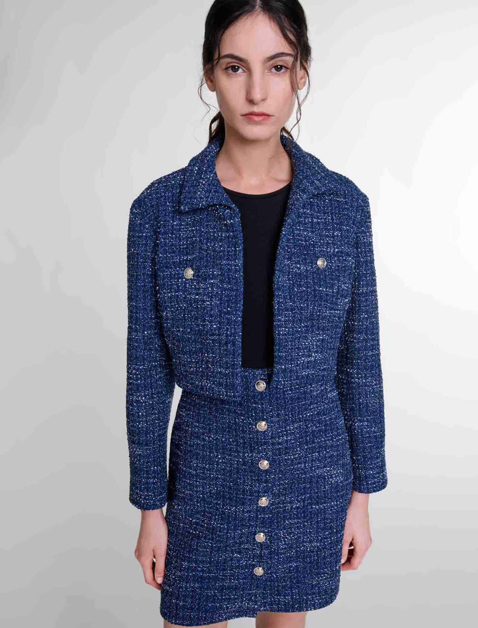 Abito 2 in 1 in tweed