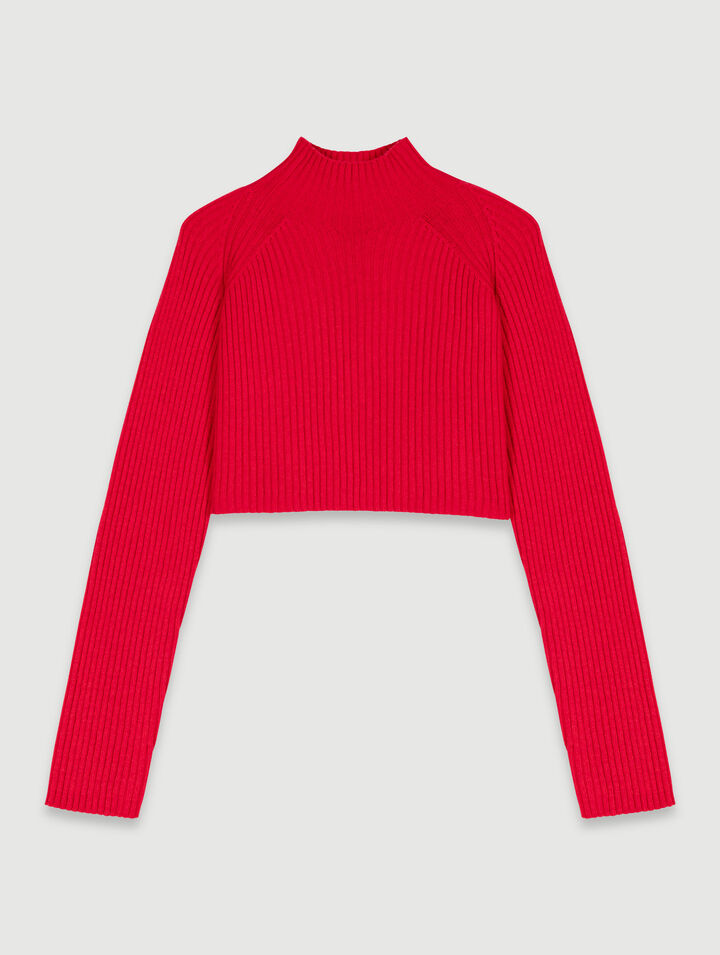 Abito corto in maglia 2 in 1
