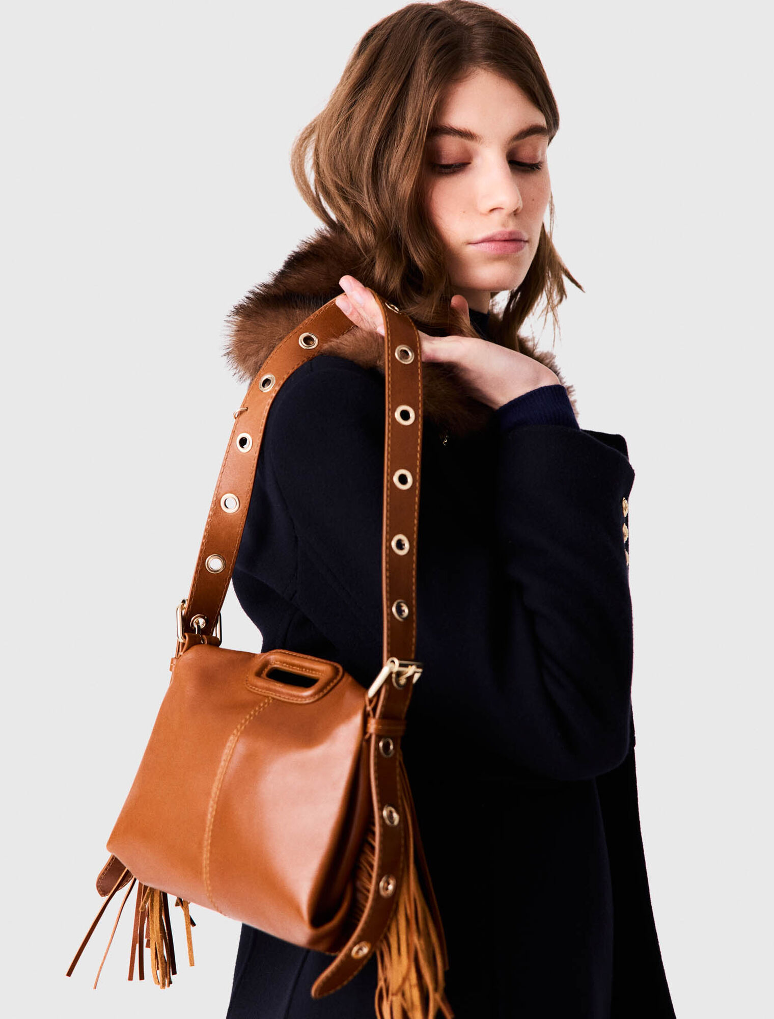 Borsa Miss M mini in pelle liscia