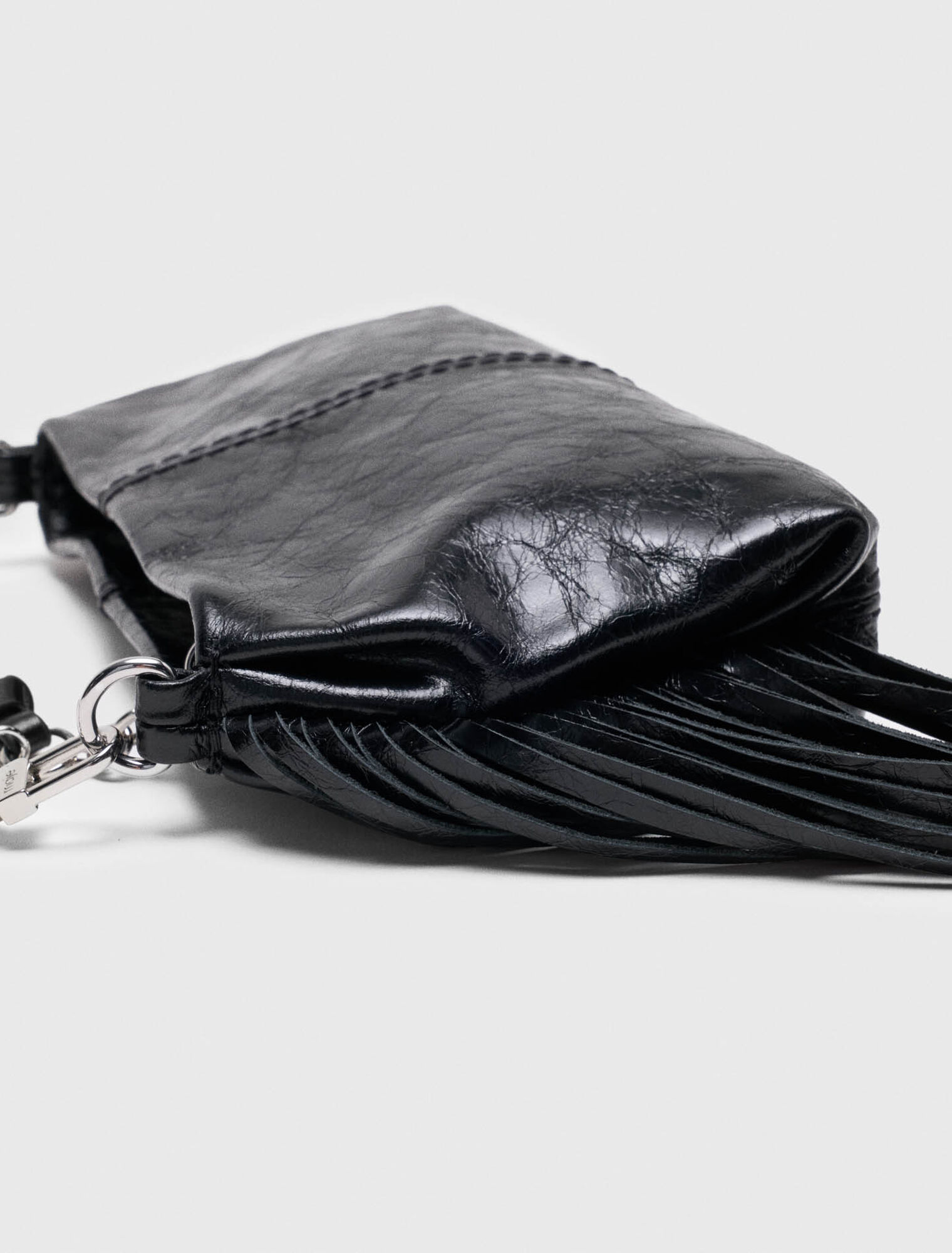 Pochette Miss M pouch pelle vernice