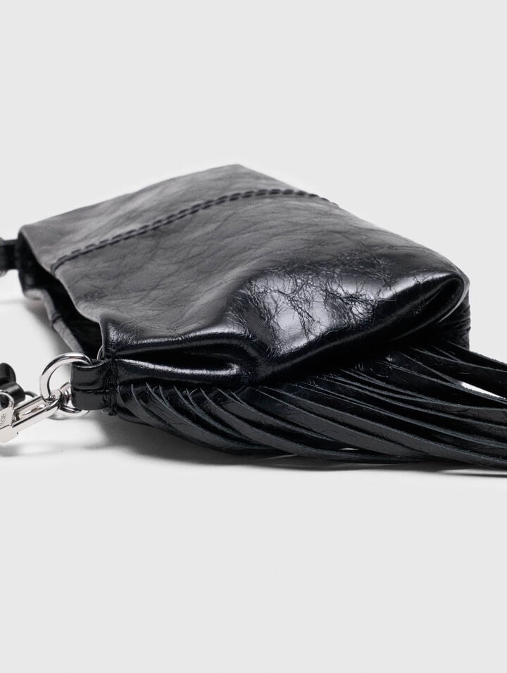 Pochette Miss M pouch pelle vernice
