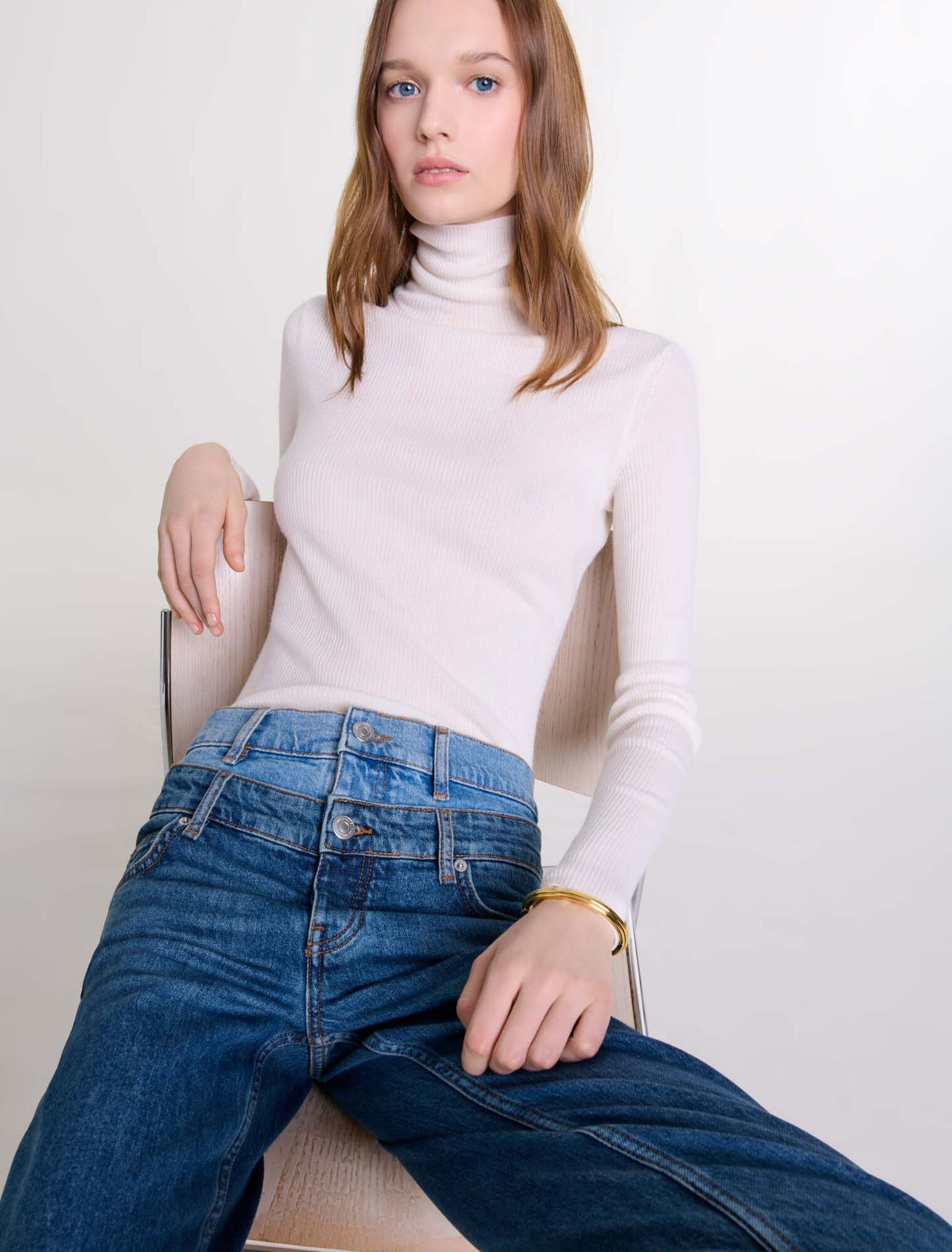 Jeans doppia cintura