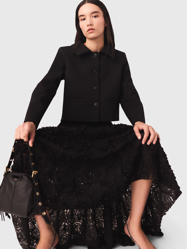 Gonna lunga ricamata