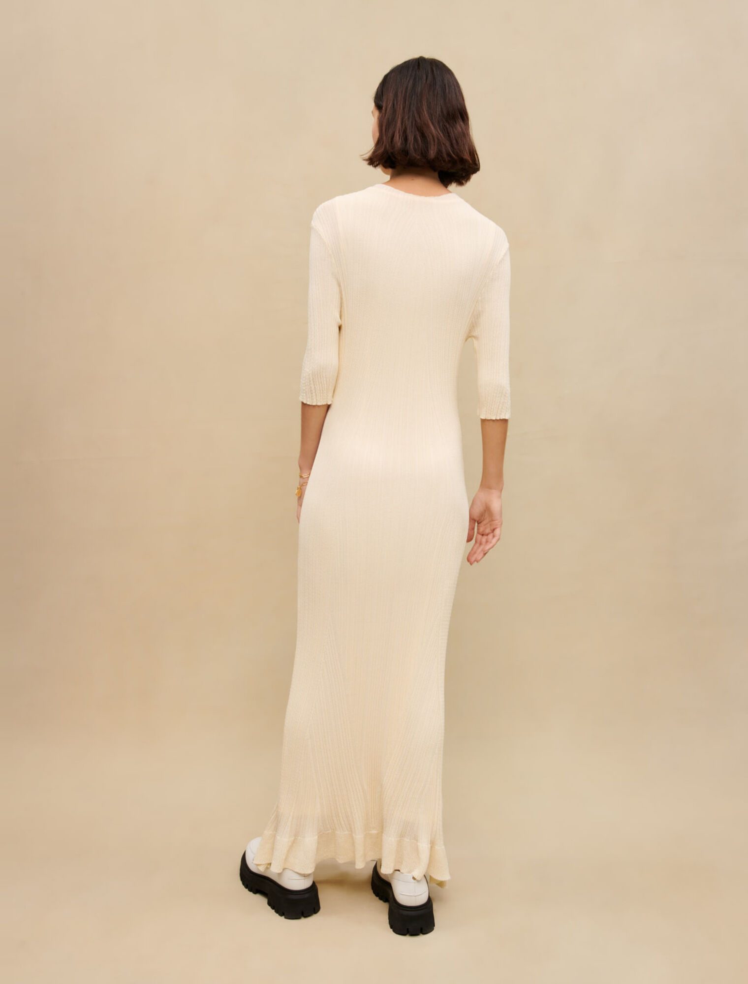 Abito lungo in maglia