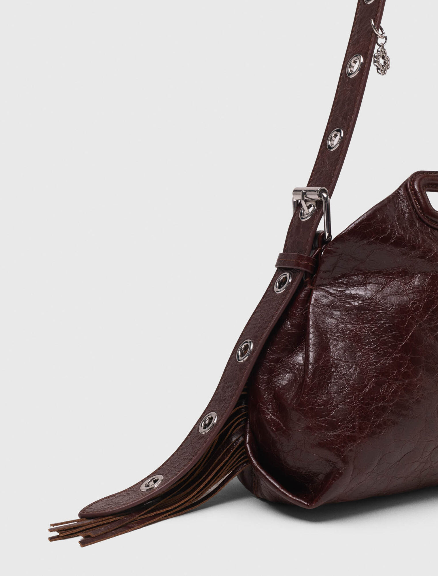 Borsa Miss M in pelle craquelé