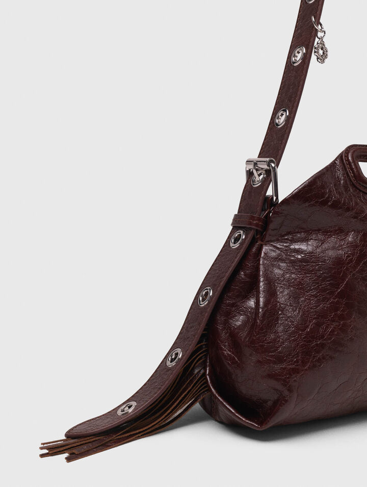Borsa Miss M in pelle craquelé